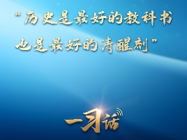 一习话丨“历史是最好的教科书，也是最好的清醒剂”