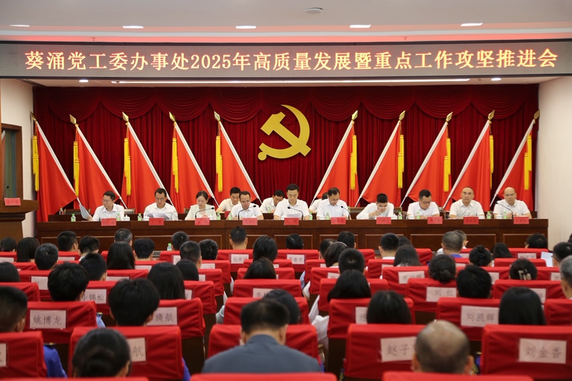 （暂不发）葵涌党工委办事处召开攻坚推进会 部署下半年高质量发展硬任务
