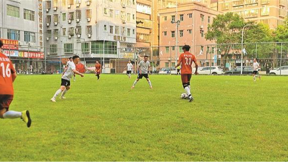凤凰街道2025年足球赛燃情开赛 12支足球队绿茵逐梦