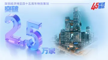 突破2.5万家 | 45数说特区⑥