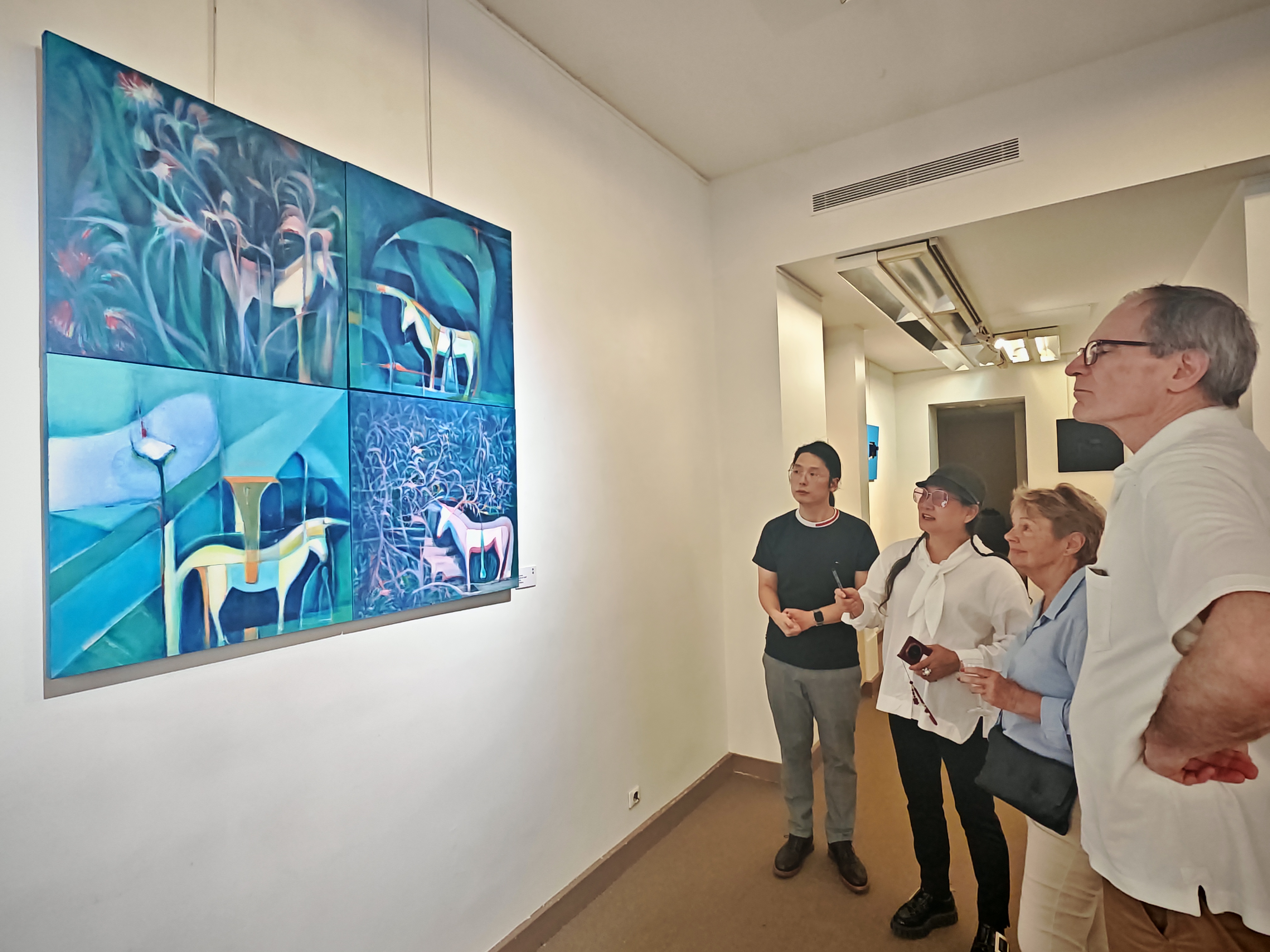 女性哲思绘就心灵风景！吴小燕个展《从来的风景》以东方美学惊艳巴黎