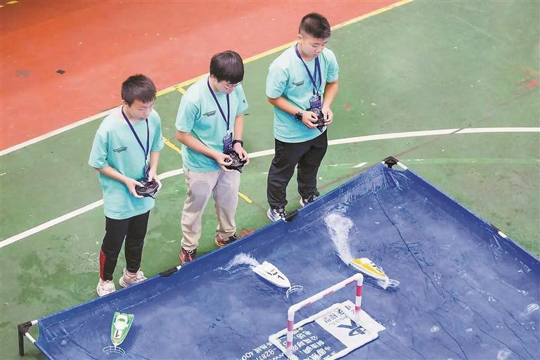航空航海车辆模型社团斩获多个“第一名”！公明第一小学科创新育结出丰硕成果