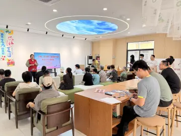 南园街道南园社区开展“长城护万家”金融防诈宣讲
