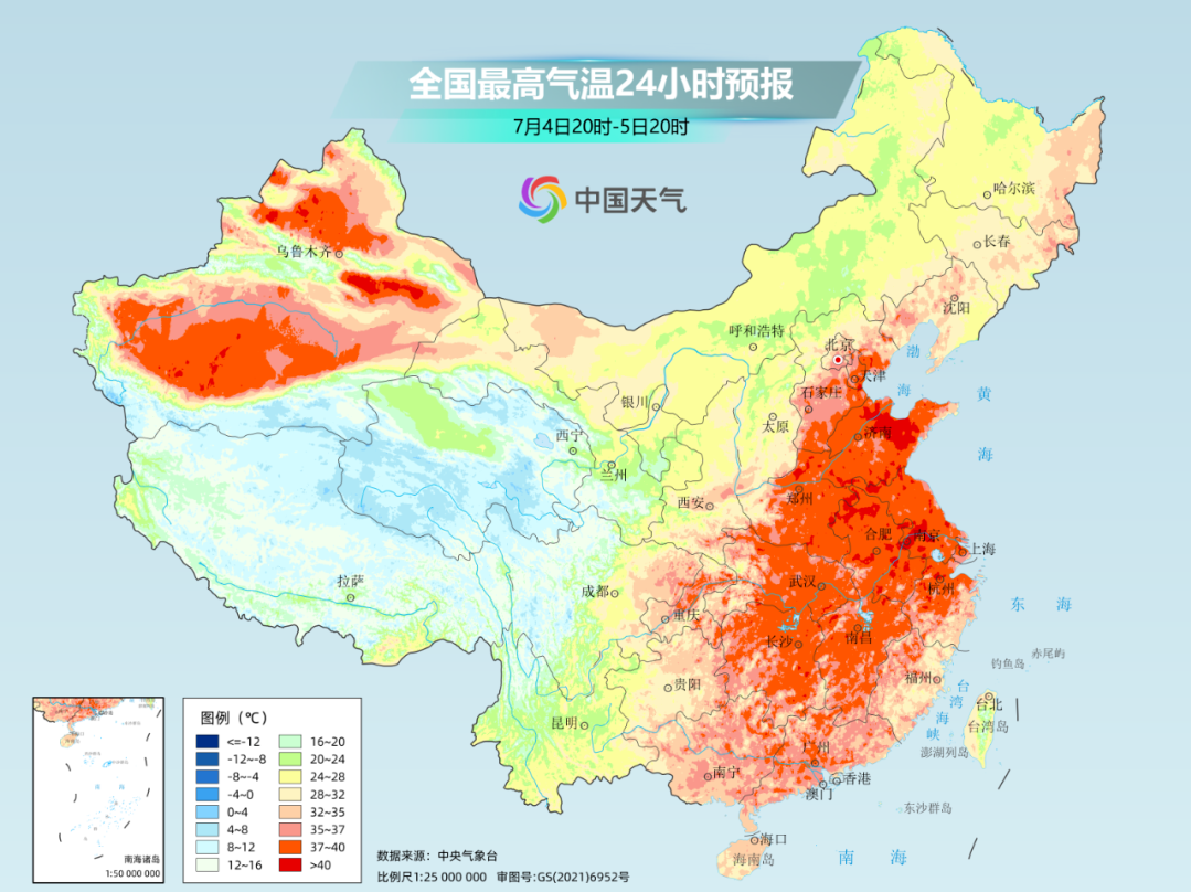 本周末，高温和暴雨继续“控场”