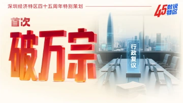 首次破万宗｜45数说特区⑰