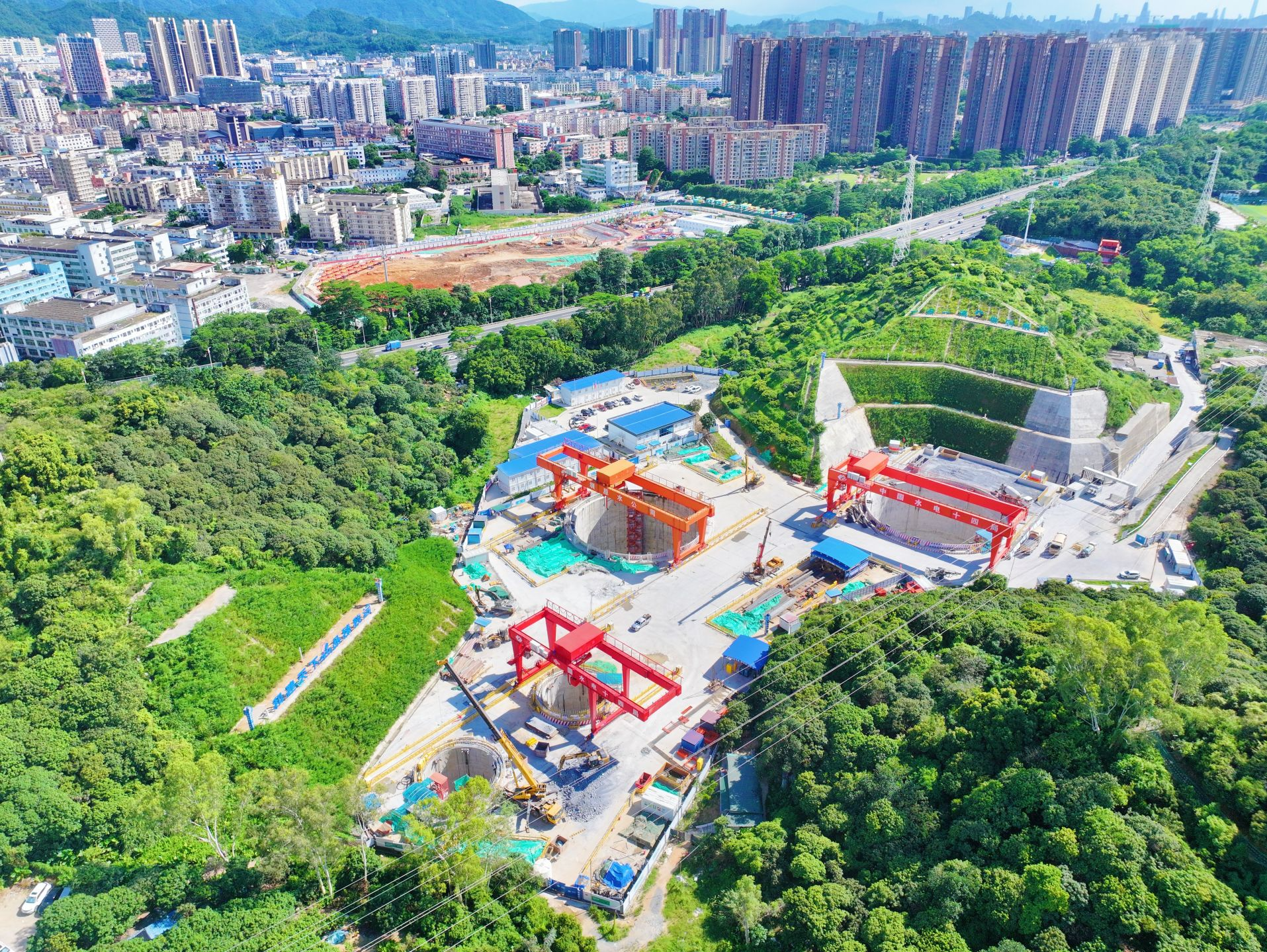 刷新进度条！深圳市公明水库-清林径水库连通工程首座深大竖井实现封底