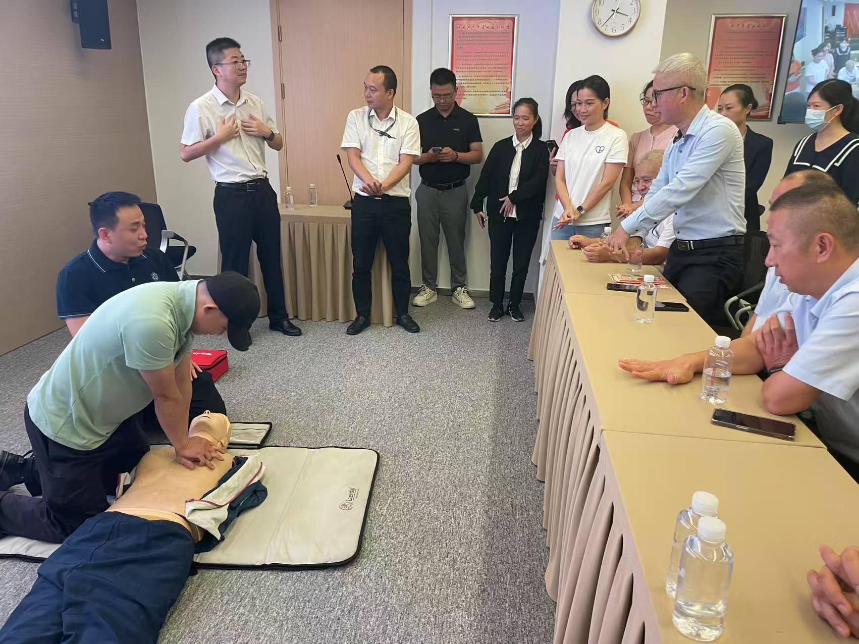 南园街道开展心肺复苏与急救技能专项培训