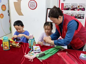 木头龙社区：“小小创变家”活动点亮环保理念