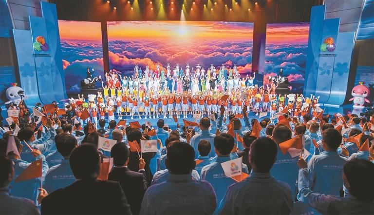 十五运会和残特奥会倒计时100天启动仪式在深圳举行 高志丹程凯王伟中李家超岑浩辉孟凡利出席