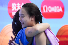 （游泳世锦赛）（14）跳水——女子3米板决赛：陈艺文、陈佳包揽冠亚军