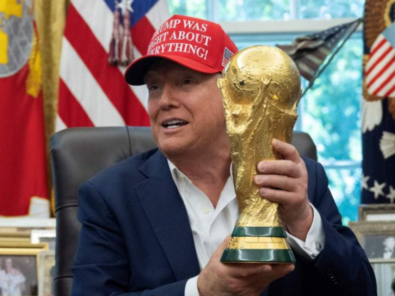 特朗普提出将大力神杯留在椭圆形办公室，FIFA主席：必须留给明年冠军