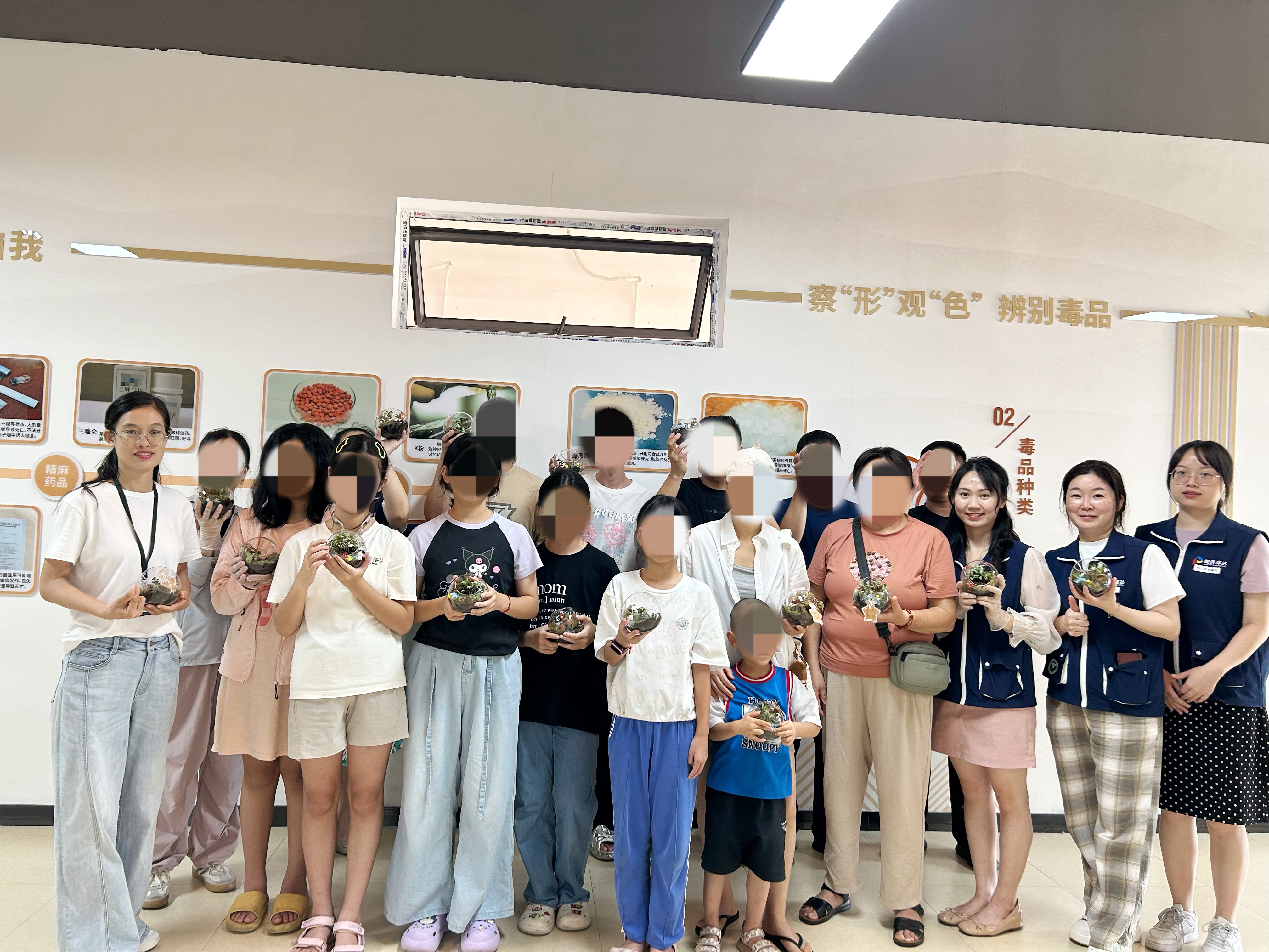 马峦街道开展盆栽DIY创意工坊活动