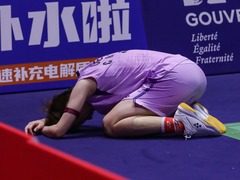 羽毛球世锦赛｜战士！克服脚伤，陈雨菲胜安洗莹闯入决赛
