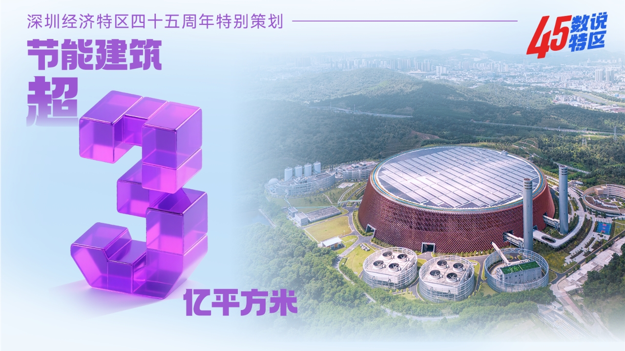 （8月18日九点）节能建筑超3亿平方米 | 45数说特区㊲