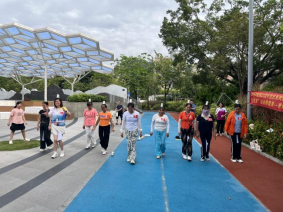 运动换健康！园山街道大康社区首届“步步生康”趣味运动会燃情开赛
