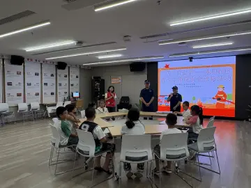 水贝社区开展青少年消防安全预防活动