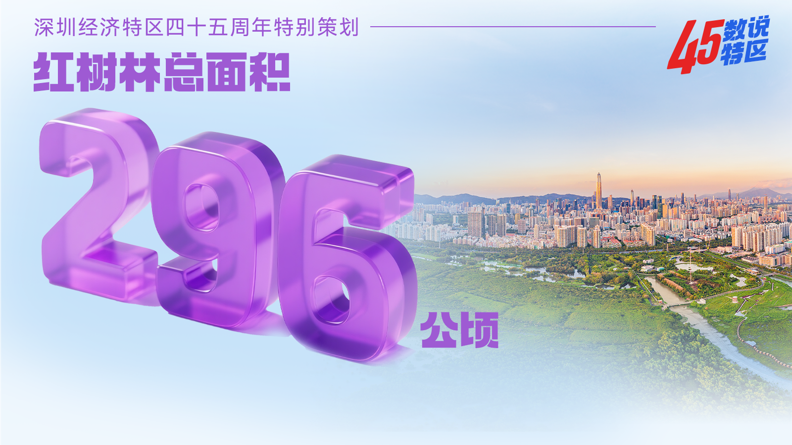 （8月24日九点发）红树林总面积296公顷 | 45数说特区㊸