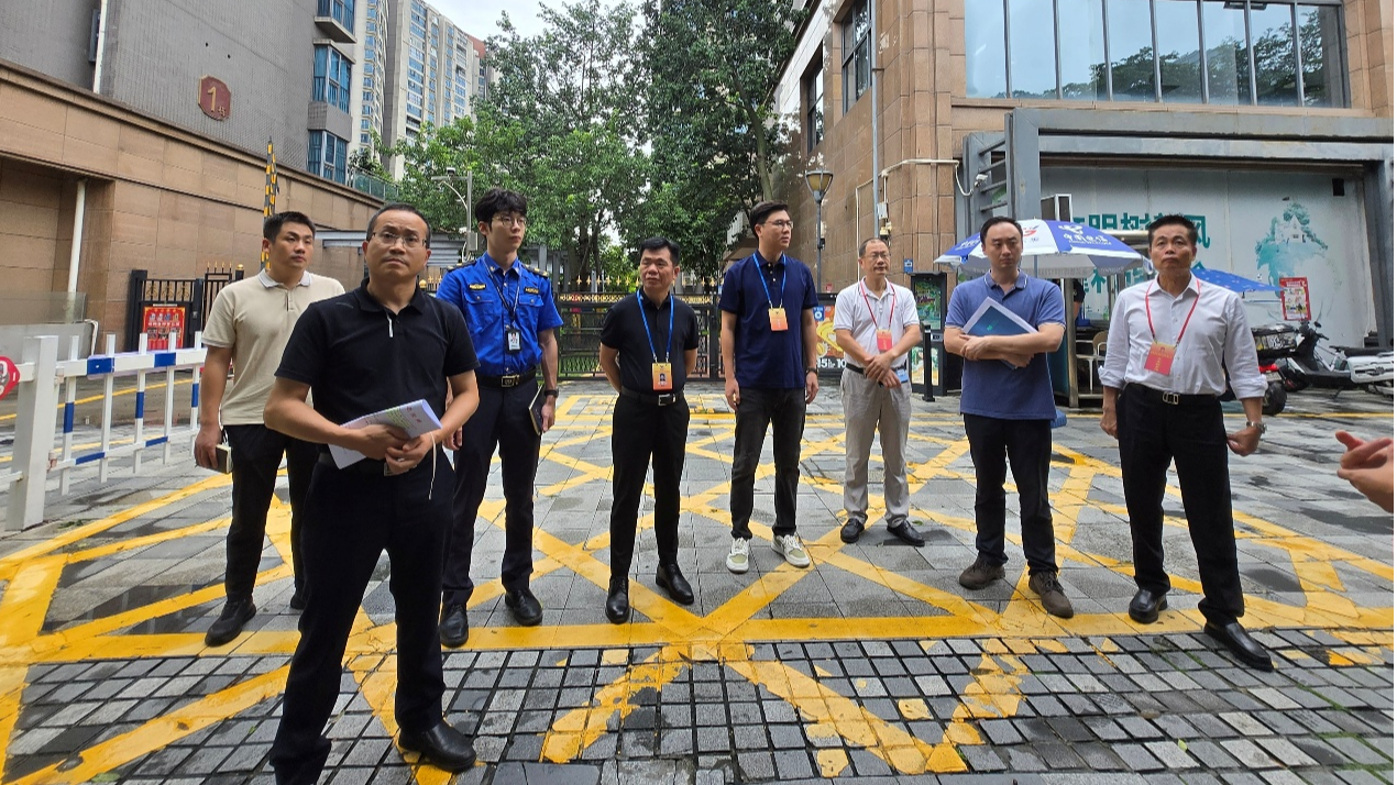 新安街道：政协委员行走一线 助力环境秩序整治
