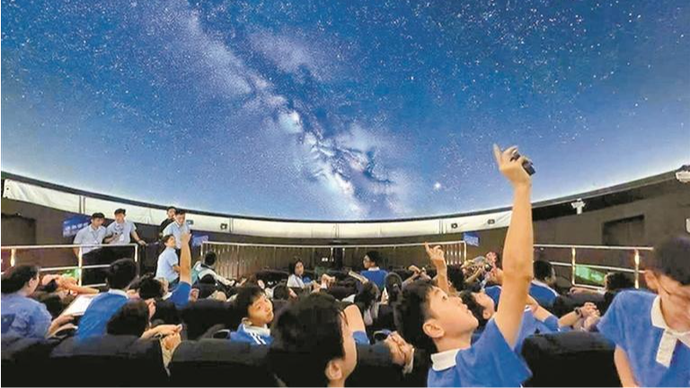 天象厅对外开放！深圳科学技术馆解锁“新玩法”
