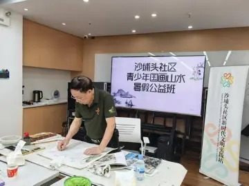77岁退伍老兵庞琼福以丹青绘公益，演绎退伍不褪色