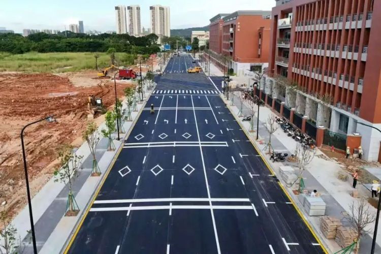 东沙一路、江裕街通车！中山岐江新城道路网络升级