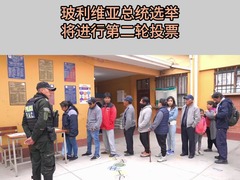 玻利维亚总统选举将进行第二轮投票