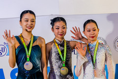 亚洲花样滑冰公开赛：中国选手包揽成年组女子单人滑前三名（2）