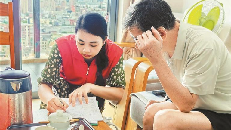 马田禾湾社区：深耕民生服务 70余户家庭享关怀