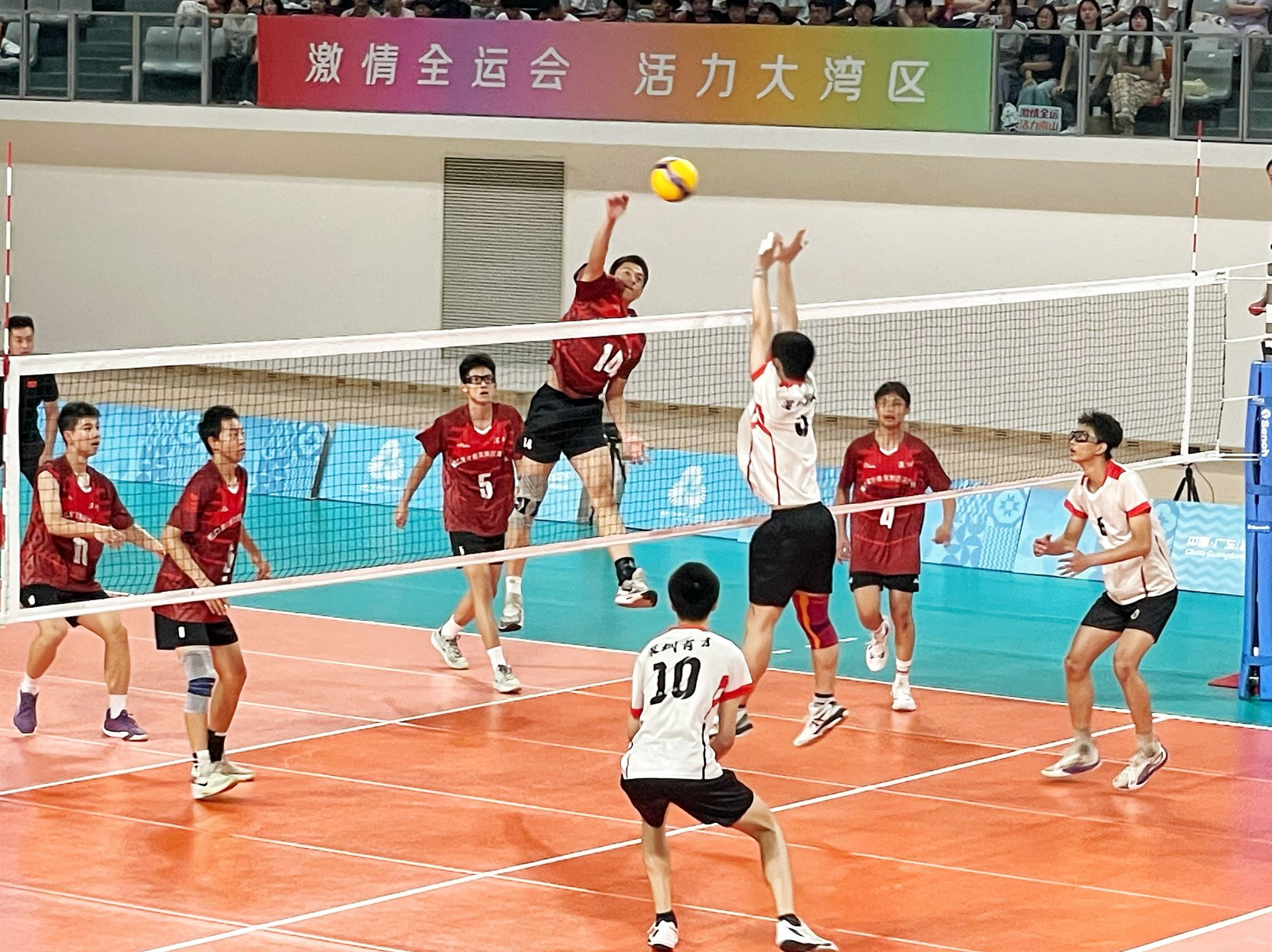 积极演练迎正赛！十五运会排球（女子18岁以下组）测试赛收官