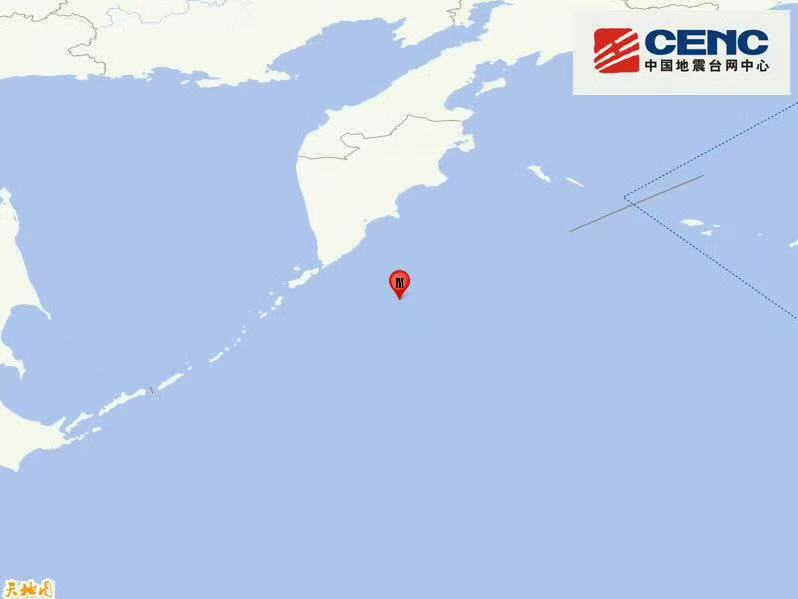 堪察加东岸远海发生6.3级地震 震源深度10千米
