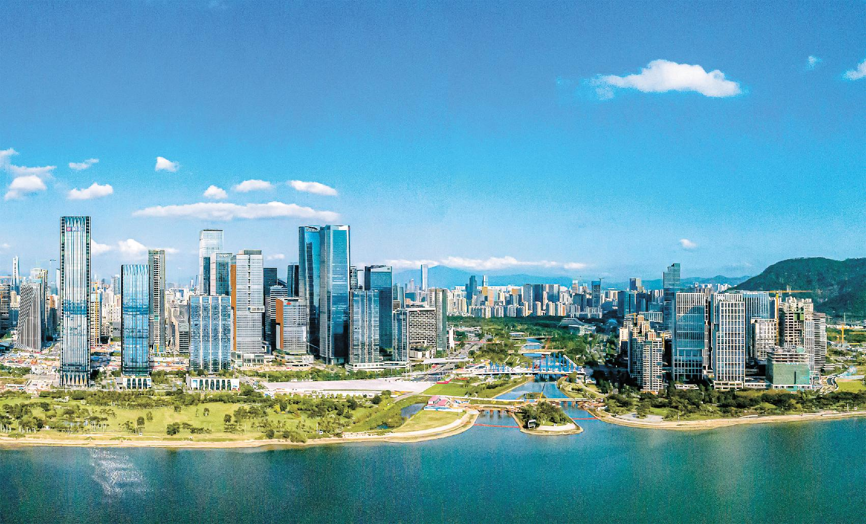 前海创纪录地块旁，深业云海湾交付即显价值