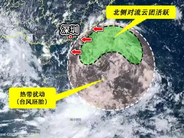 温度记 | 新台风“蓝湖”酝酿中！深圳未来风力加大，降雨增多！开学日或受影响