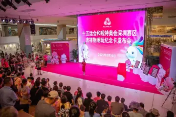 十五运会深圳赛区吉祥物潮玩纪念卡发布
