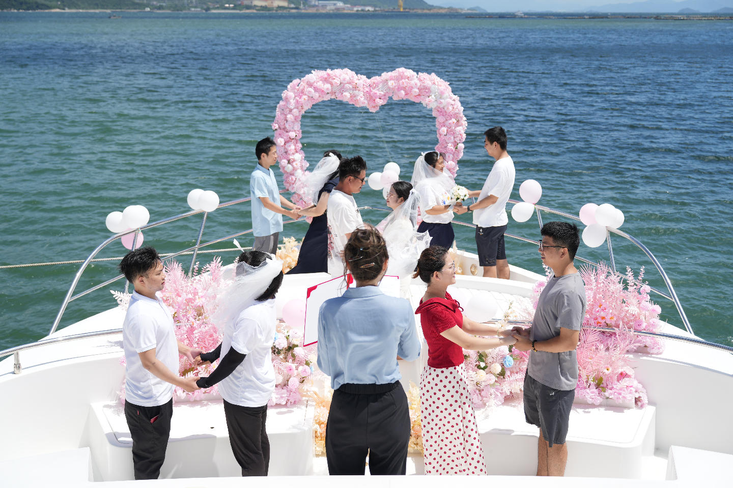 浪漫满满，七夕深圳1805对新人喜结良缘