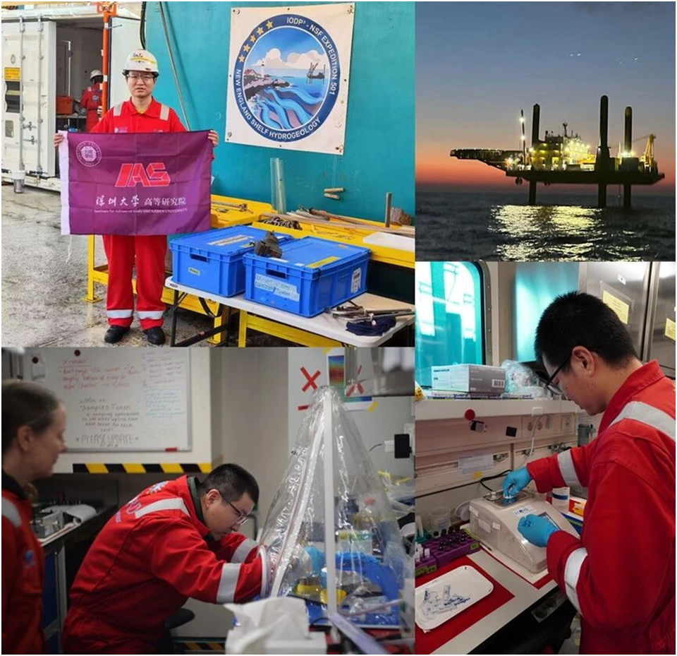 深大首位参加IODP3航次的科学家 参与近海海底钻探取样工作