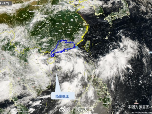 温度记｜台风“母体”携“胚胎”来袭，广东还是“洒洒水”吗？出门记得YYDS
