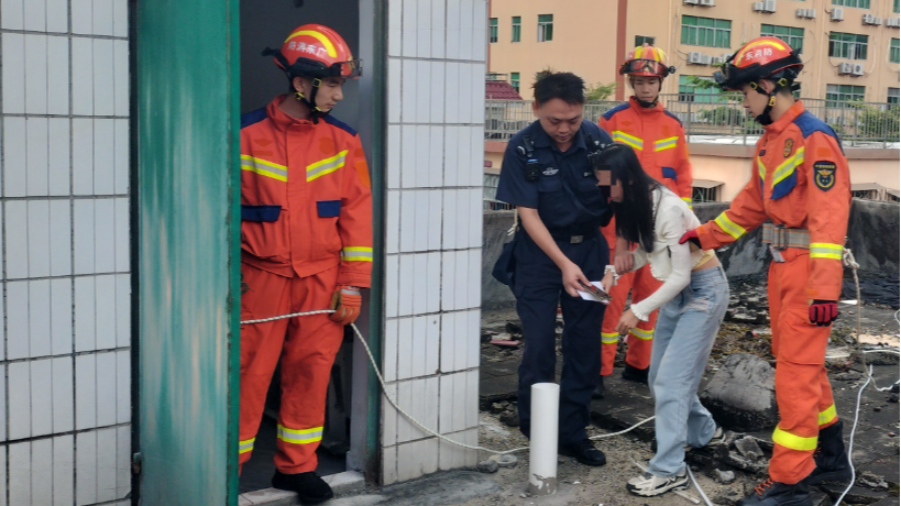 救助轻生女子！新银物业又一次危急时刻挺身而出