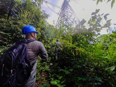 “线路医生”高温下守护三峡清洁能源“大动脉”