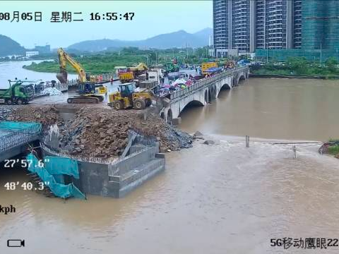 惠州惠阳淡水河决堤？官方辟谣：是强降雨导致漫堤，已连夜合龙