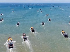广东沿海各地开渔大场面 超震撼！