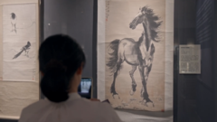 抗战时期入滇美术家作品在昆明晋宁展出