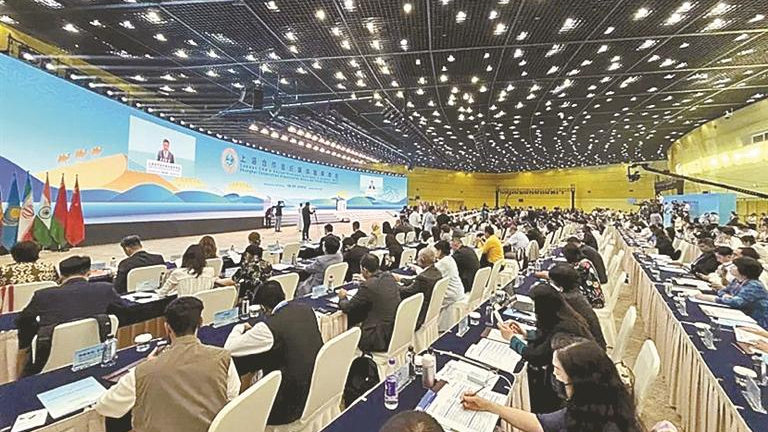 洲明光显解决方案服务上合组织高规格峰会