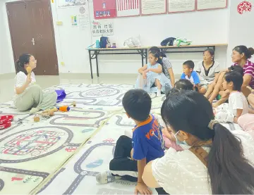 民新社区开展音乐亲子课堂 寓教于乐沉浸式家庭互动