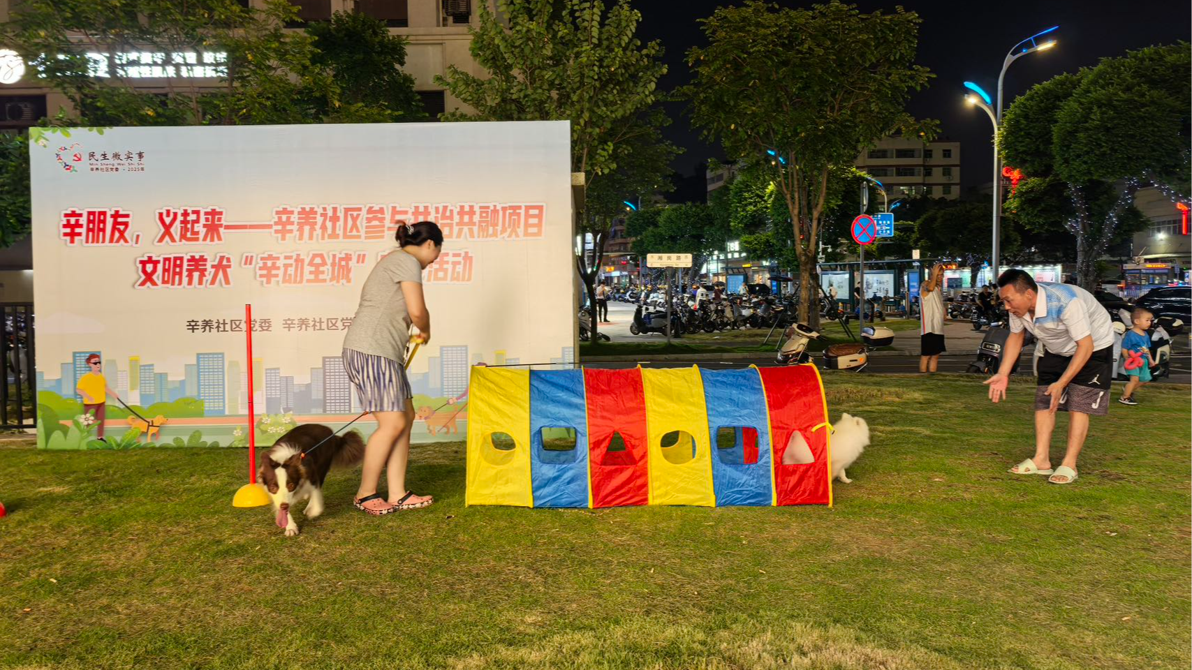 沙井辛养社区这场文明养犬活动超有料!