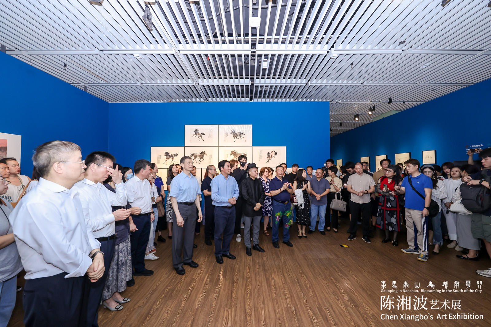 策马南山，城南花开！“陈湘波艺术展”在南山博物馆开启