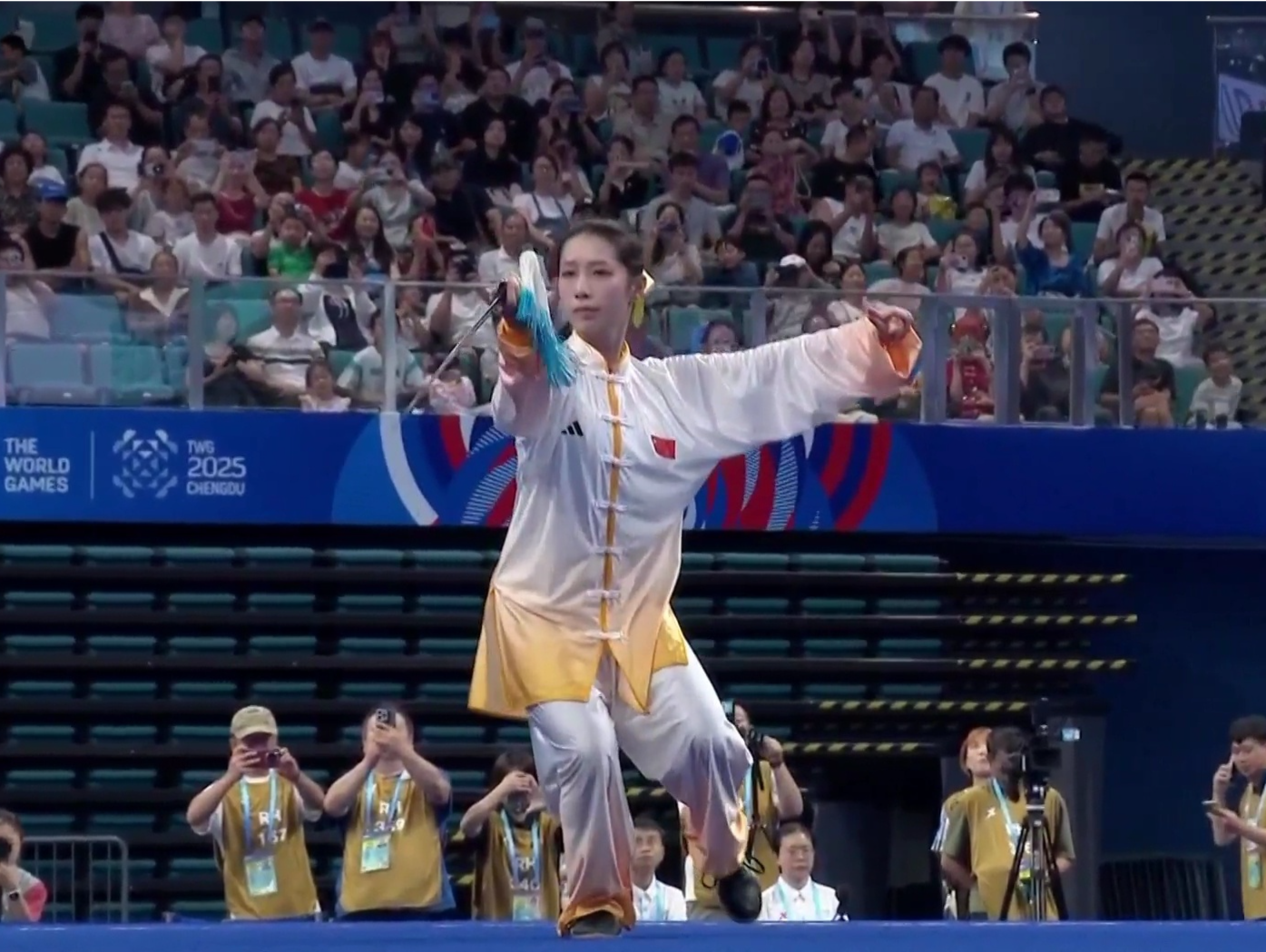 世运会中国首金诞生！卢卓灵夺得女子太极拳-太极剑冠军