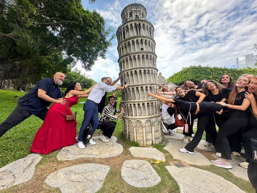 意大利殿堂级音乐剧《神曲》深圳开演在即，主演开启深圳city walk感受深圳城市脉动