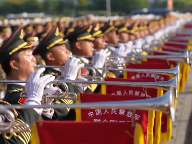 最大规模军乐团即将亮相抗战胜利80周年阅兵活动 