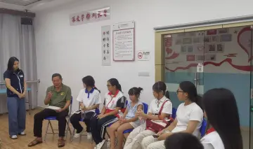 碧岭街道举行“退役不褪色、禁毒当先锋”宣传活动
