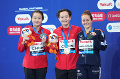 （游泳世锦赛）（7）跳水——女子3米板决赛：陈艺文、陈佳包揽冠亚军